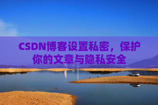 CSDN博客设置私密，保护你的文章与隐私安全